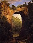Frederic Edwin Church Canvas Paintings - The Natural Bridge